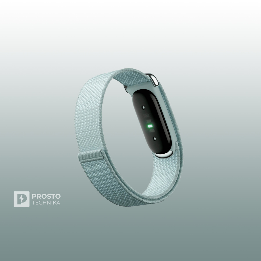 Фитнес-браслет Google Fitbit Air, голубой (Fog)